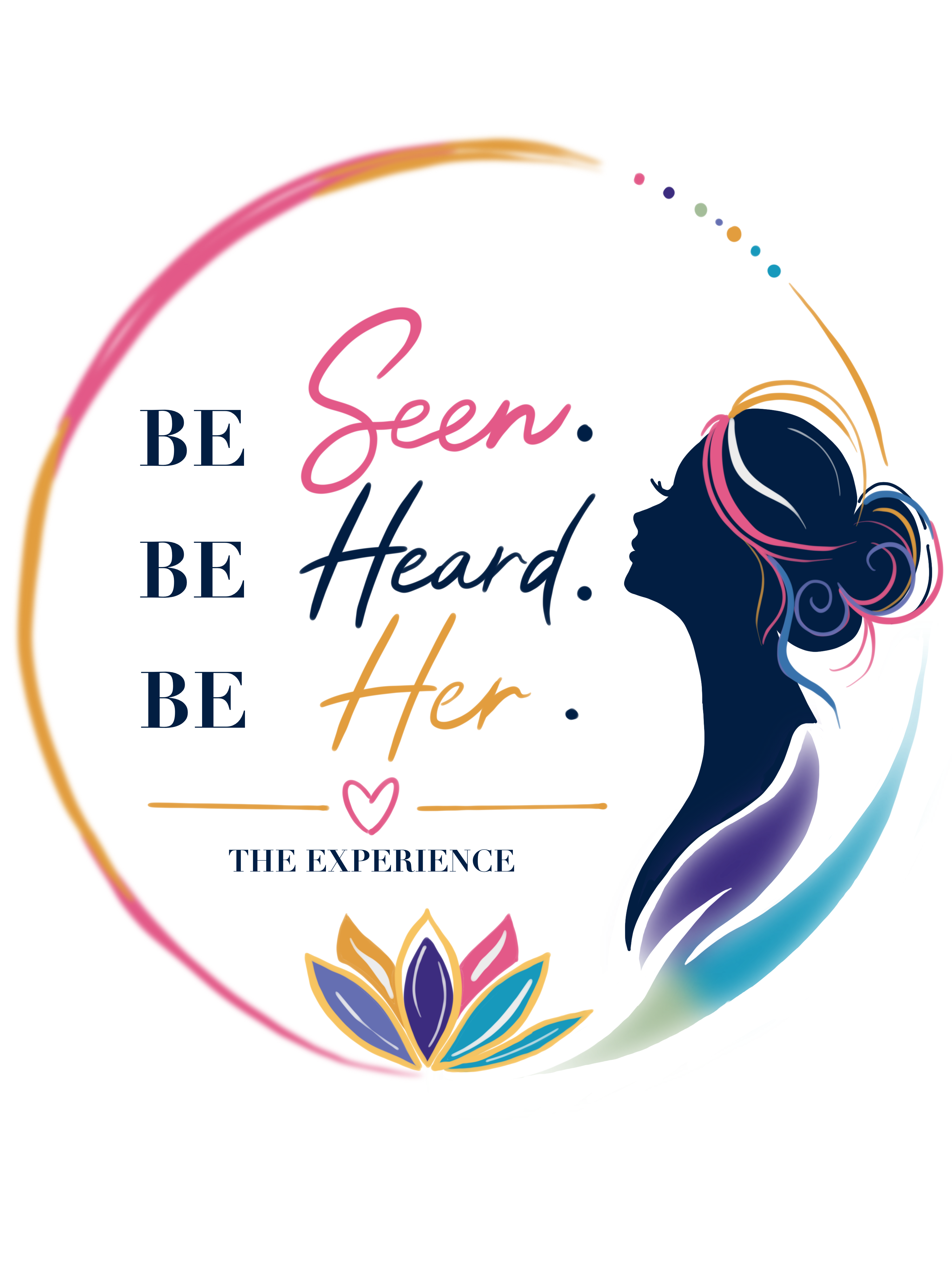 Be Seen Be Heard Be Her logo